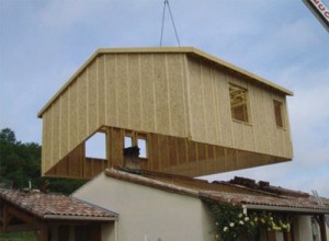 Surélévation de maison  à Lécaude