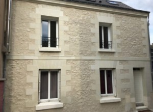Rénovation de façade en pierre à Cheux