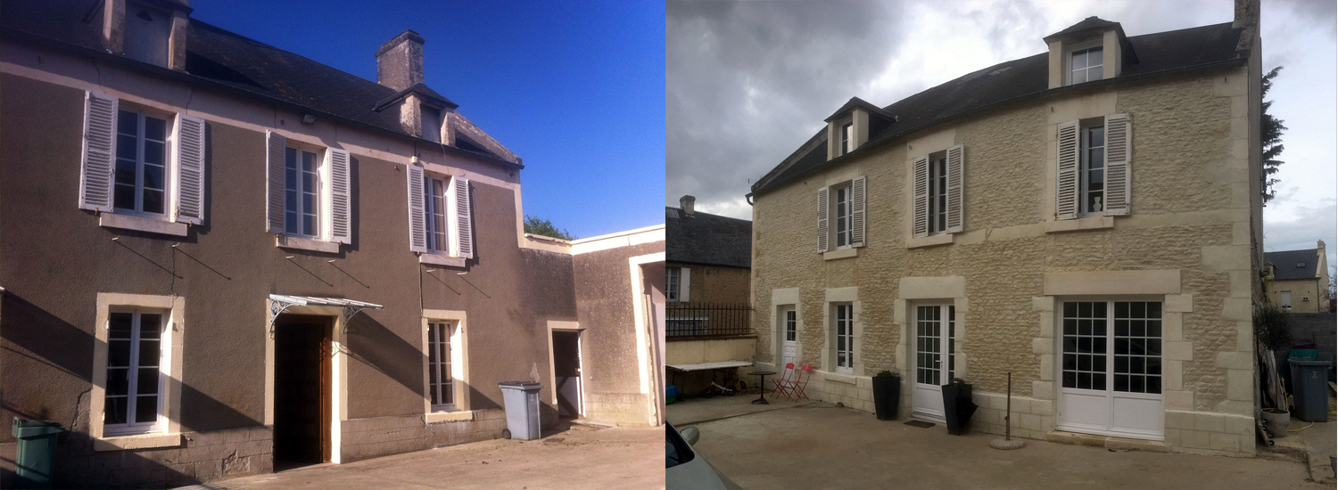 <h2>Rénovation de corps de ferme à Caen</h2>  à Caen